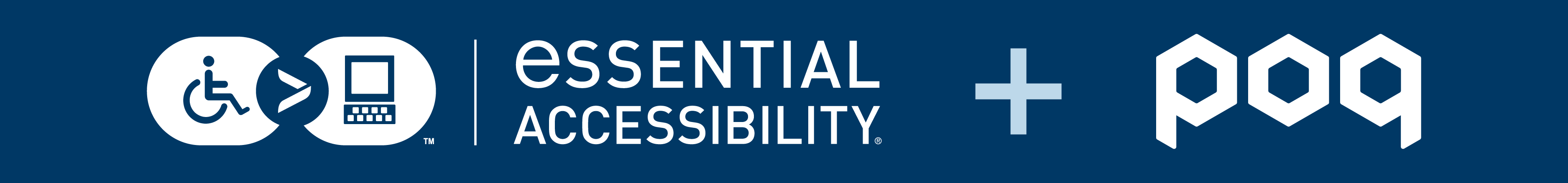 poq & Essential Accessibility Logos